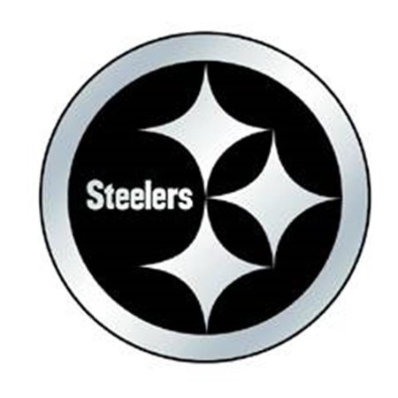 CISCO INDEPENDENT Pittsburgh Steelers Auto Emblem - Silver 8162012422